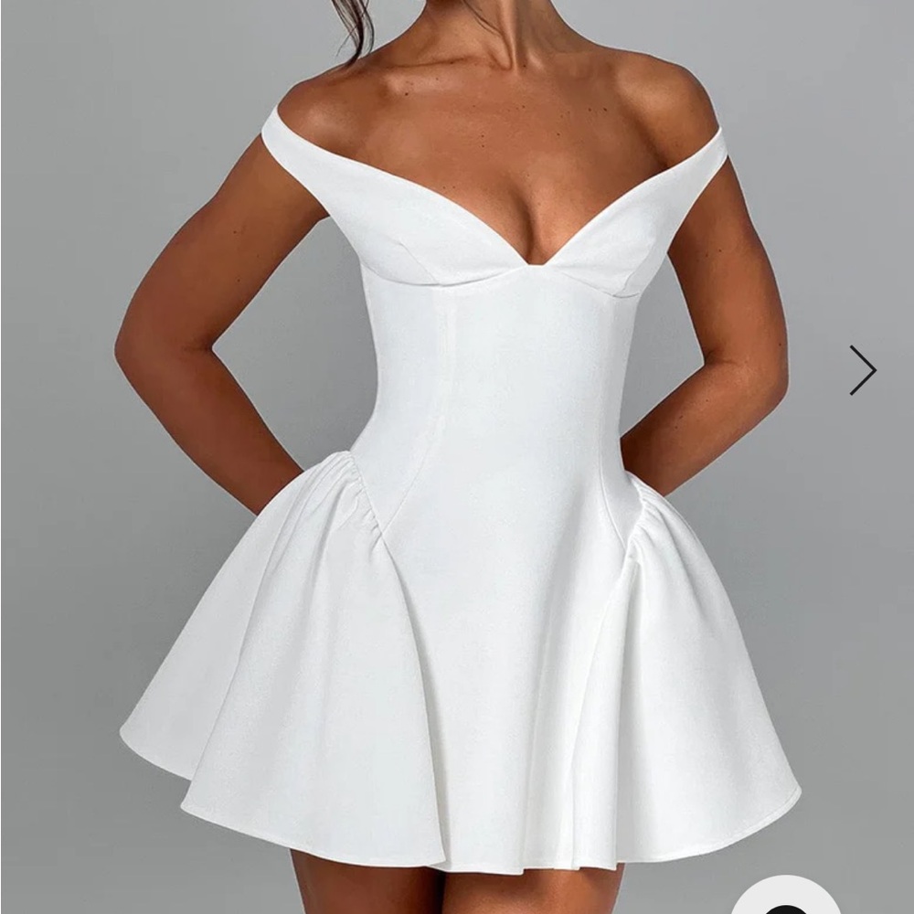 MARLA MINI DRESS - IVORY